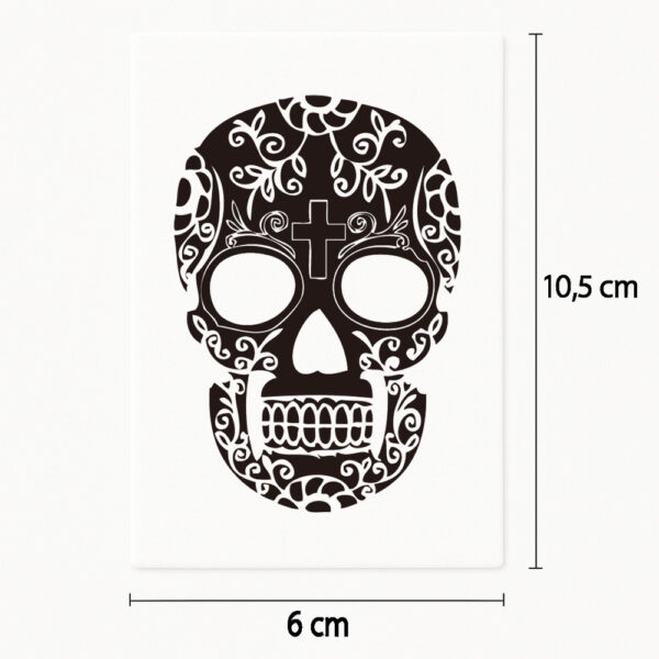 Tatouage squelette tatoué
