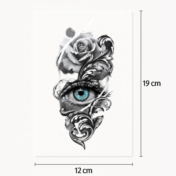 Tatouage iris vert