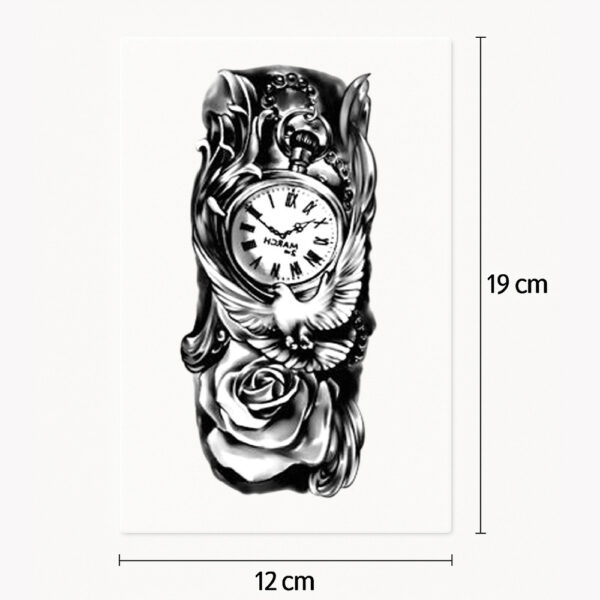 Tatouage temps envolé