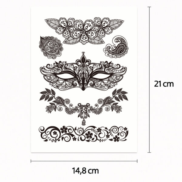 Tatouage espace éblouissant