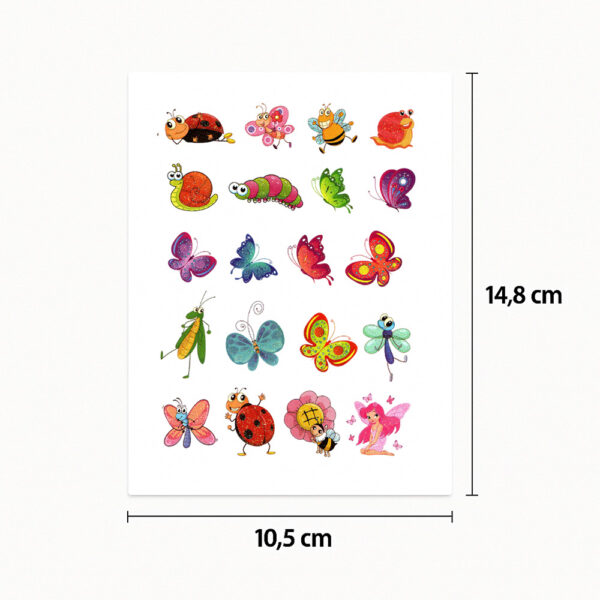 Tatouage insectes adorables