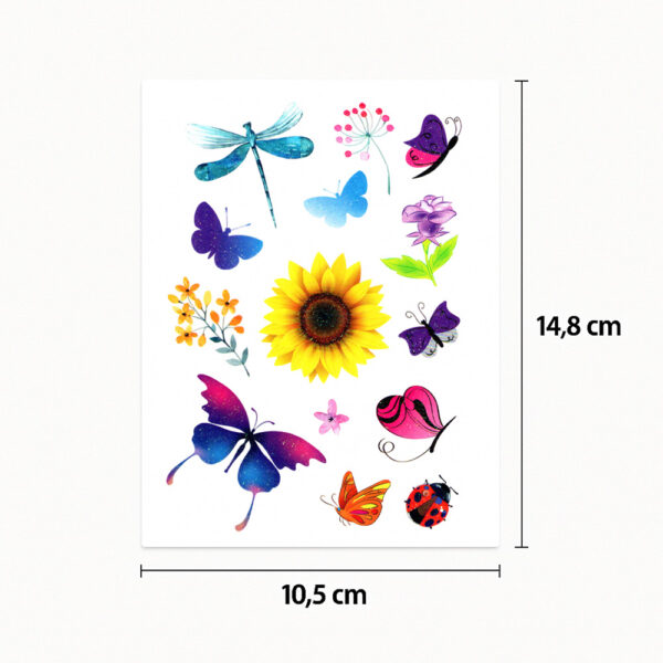 Tatouage joyeux printemps