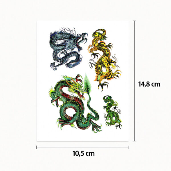 Tatouage petits dragons