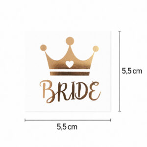 Tatouage mariée reine dorée